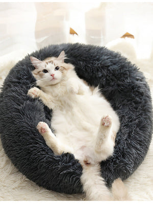 Why Your Pet Deserves the Soft Thick Cotton Plush Round Pet Bed