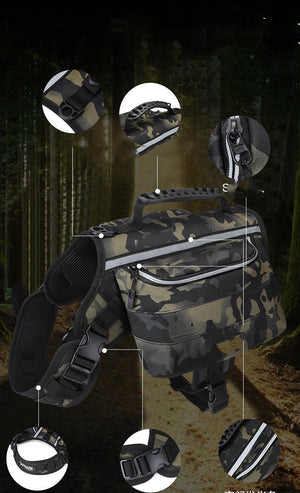 Adventure Awaits: The Outdoor Large Dog Backpack for Your Pet