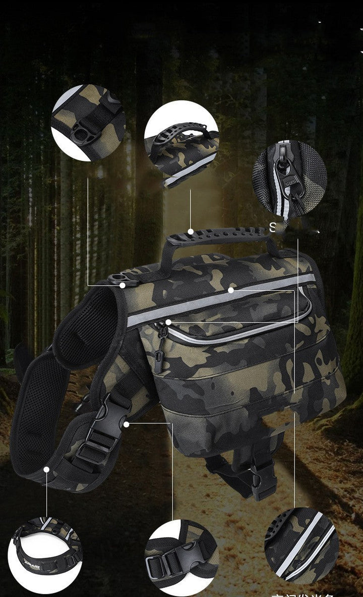 Adventure Awaits: The Outdoor Large Dog Backpack for Your Pet