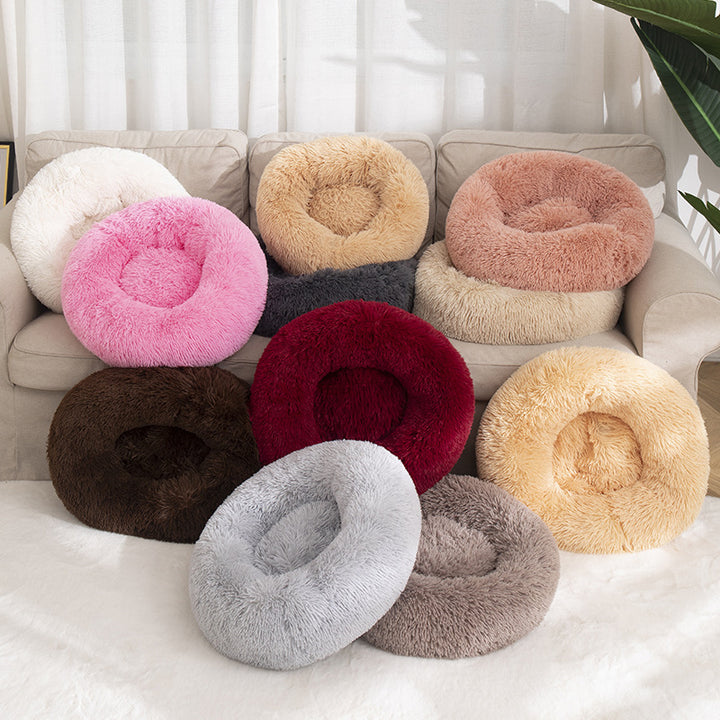 Kennel Round Sleeping Bed For Dogs