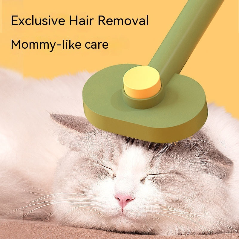 Transform Your Pet Grooming Routine with the Cat Hair Floating Comb Brush