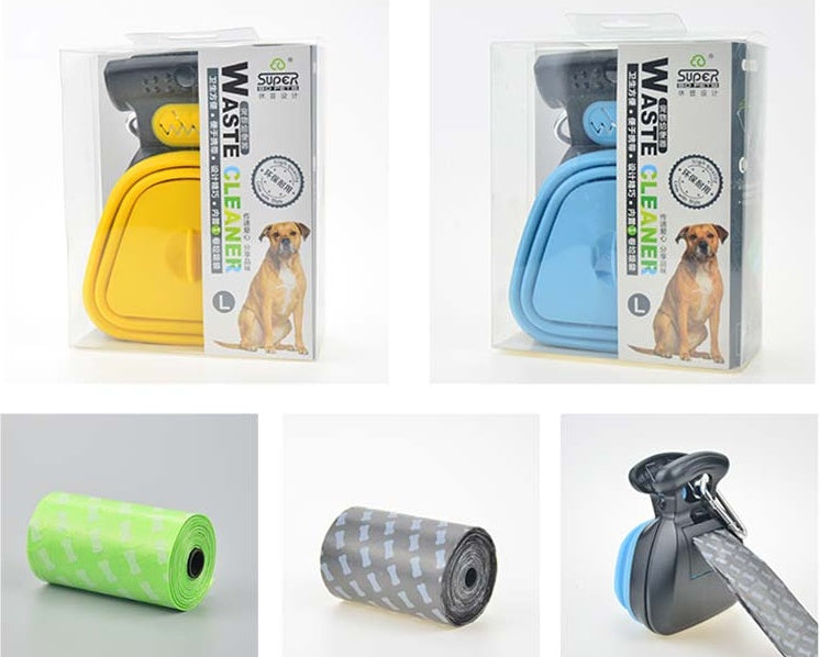 Dog Pet Travel Foldable Pooper Scooper