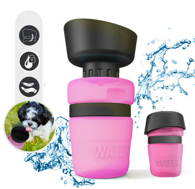 Pet Outdoor Foldable Bottle Dog Travel