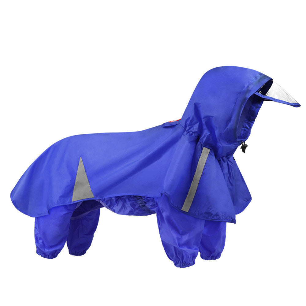 Pet Fashion Personalized Cloak Hooded Raincoat