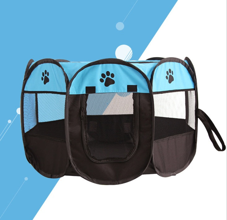 Folding Octagonal Pet Fence Oxford bag