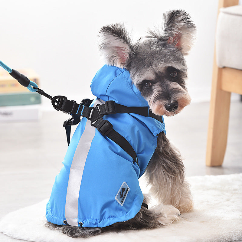 Raincoat Windbreaker Pet Clothes