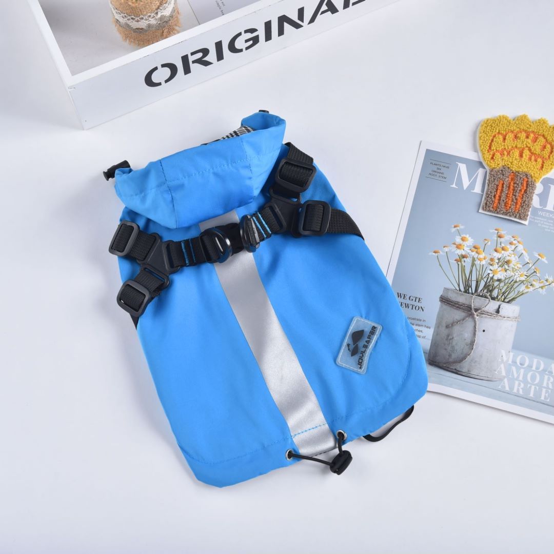 Raincoat Windbreaker Pet Clothes