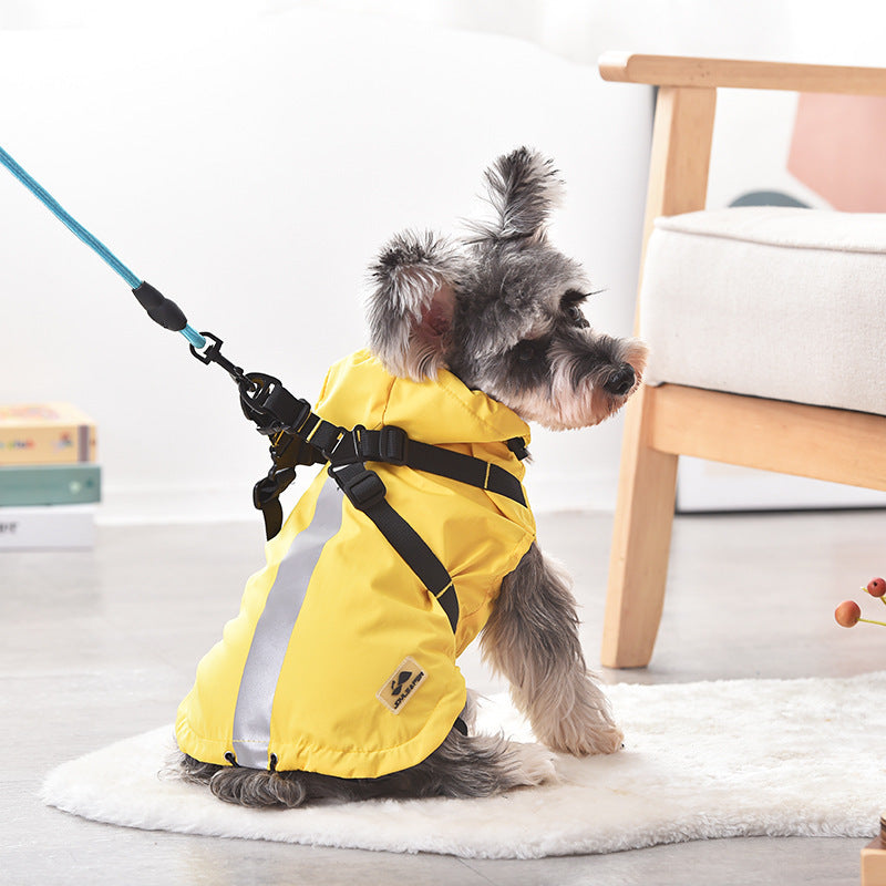 Raincoat Windbreaker Pet Clothes