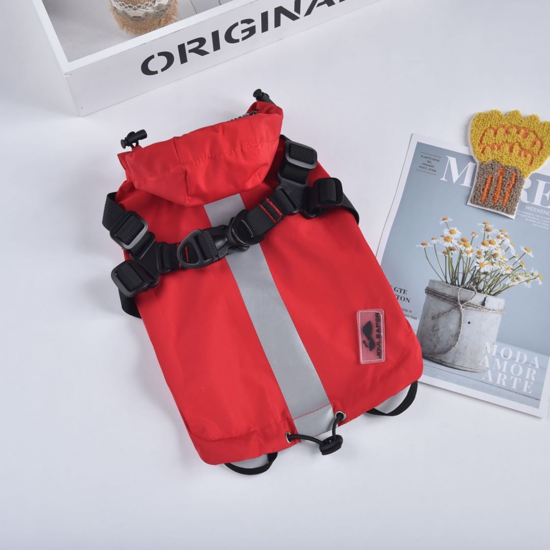 Raincoat Windbreaker Pet Clothes