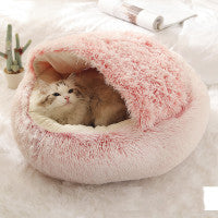 2 In 1 Soft Long Plush Bed