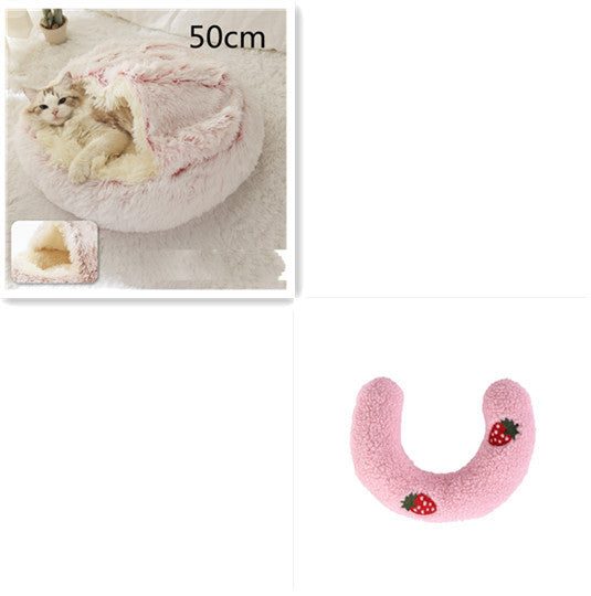 2 In 1 Soft Long Plush Bed