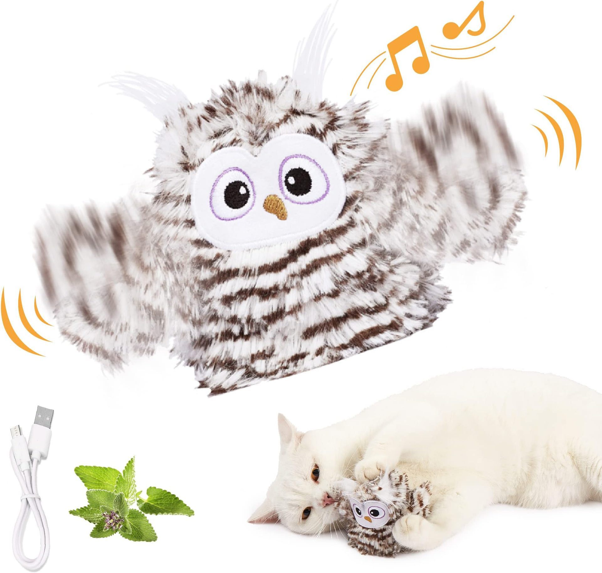 Interactive Cat Plush Toys