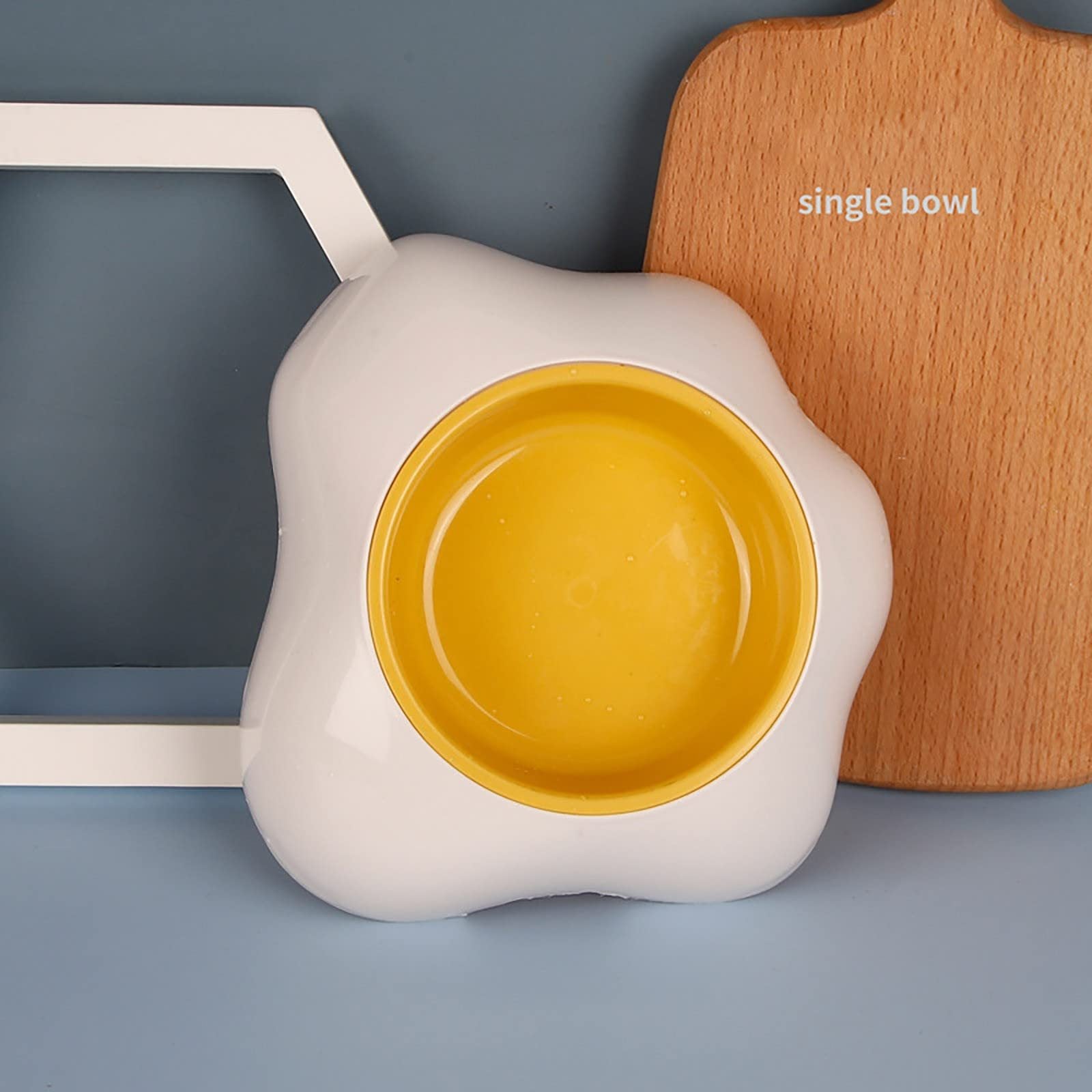 Egg-shaped Pet Bowl Drinking Water Bowl