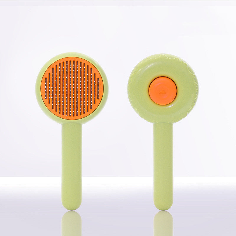 Pet Comb Brush Donut Hair Removal