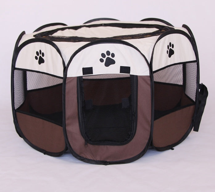Folding Octagonal Pet Fence Oxford bag