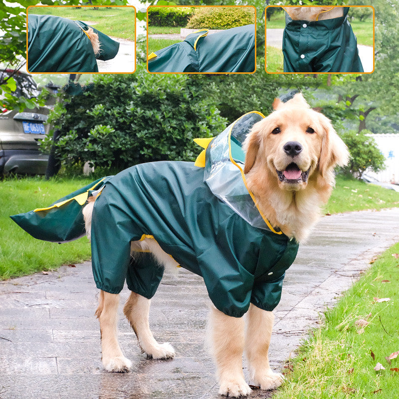 Raincoat All-inclusive Four-legged Suit