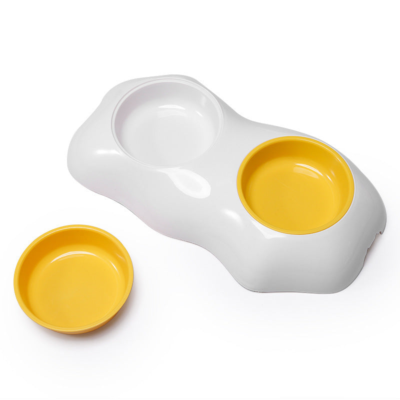 Egg-shaped Pet Bowl Drinking Water Bowl