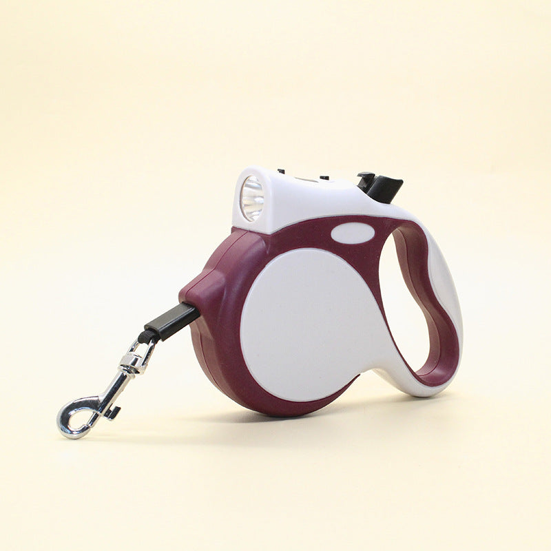 Pet Leashes With Light Retractable Leash