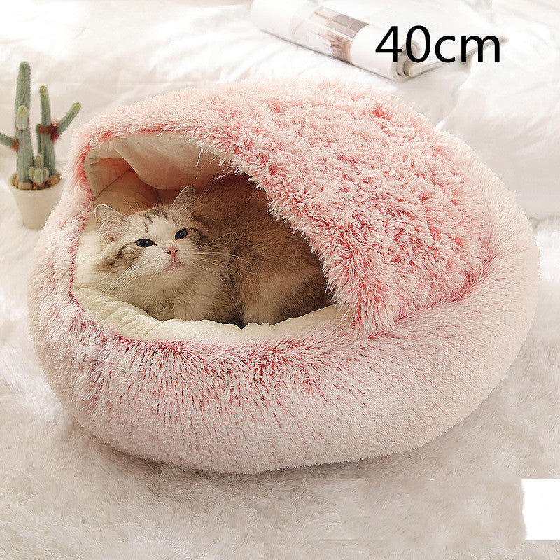 2 In 1 Soft Long Plush Bed