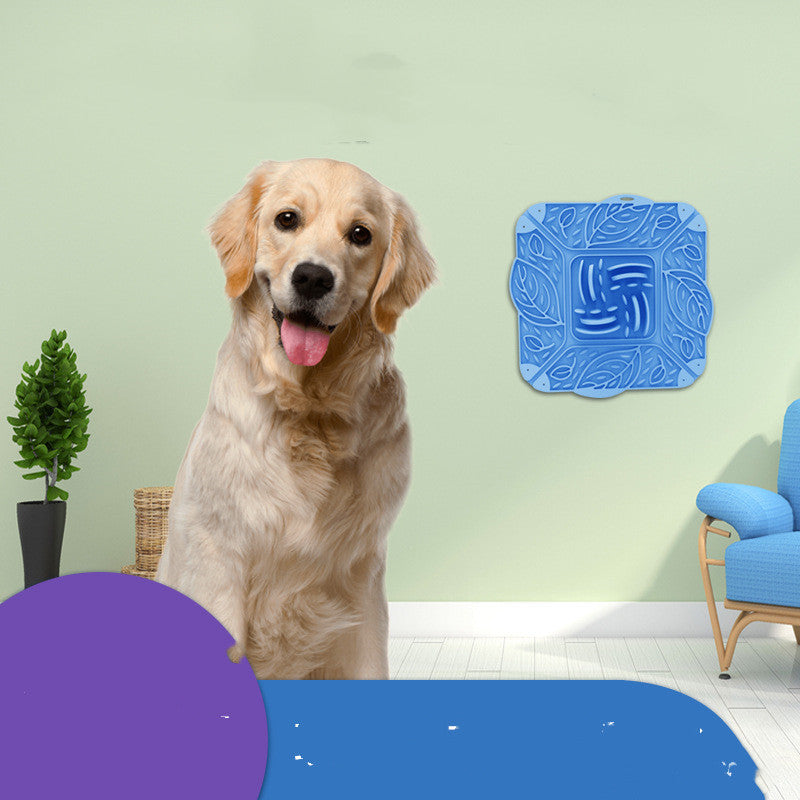 Pet Silicone Foldable Slow Food Feeding Bowl