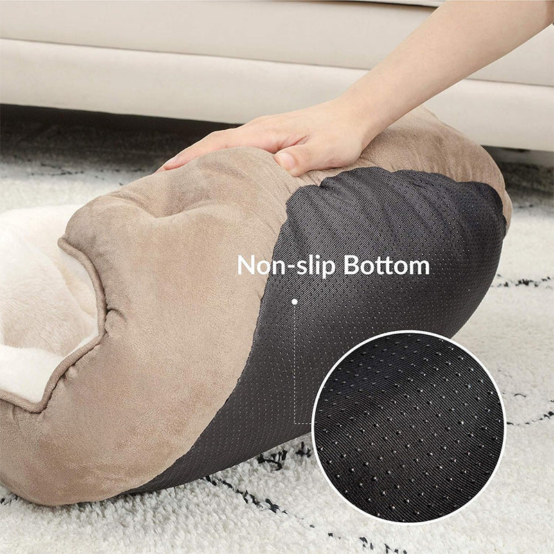 Pet Dog Accessories Soft Round Bed