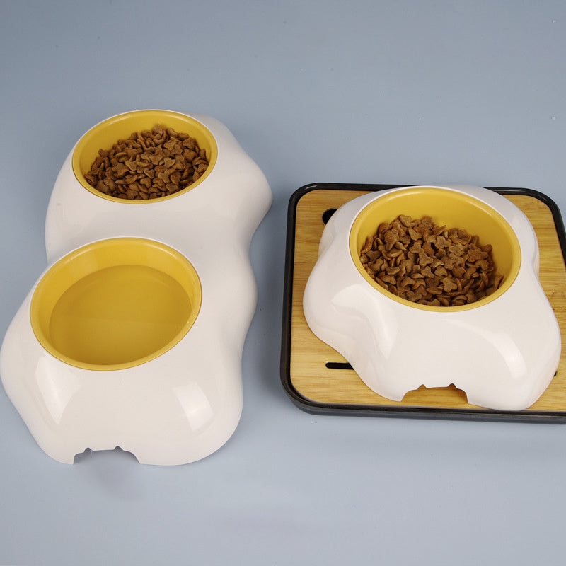 Egg-shaped Pet Bowl Drinking Water Bowl