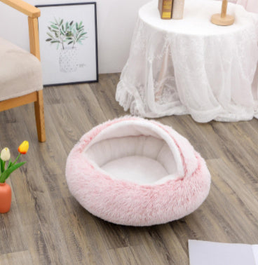 2 In 1 Soft Long Plush Bed