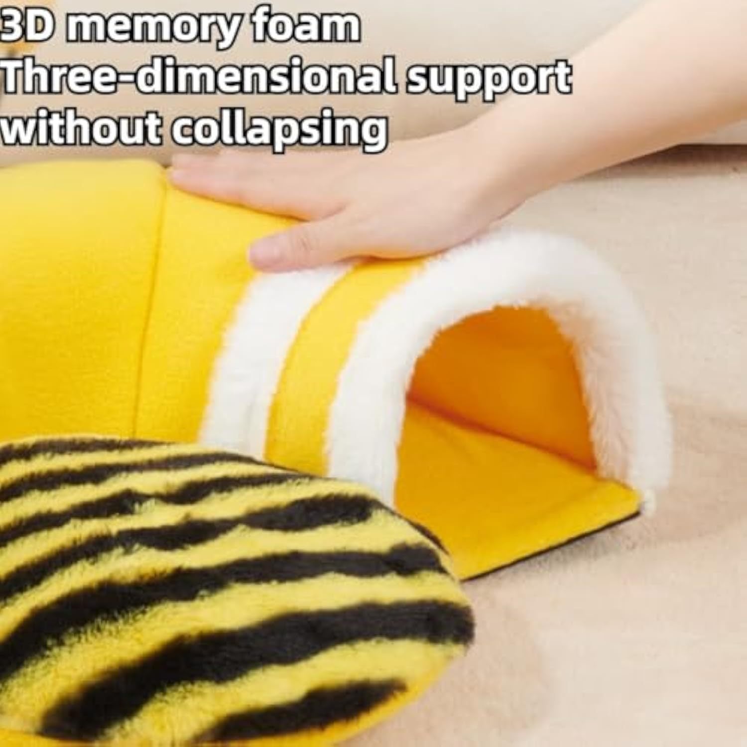 Warm Bunny Hideout Tunnel Bed