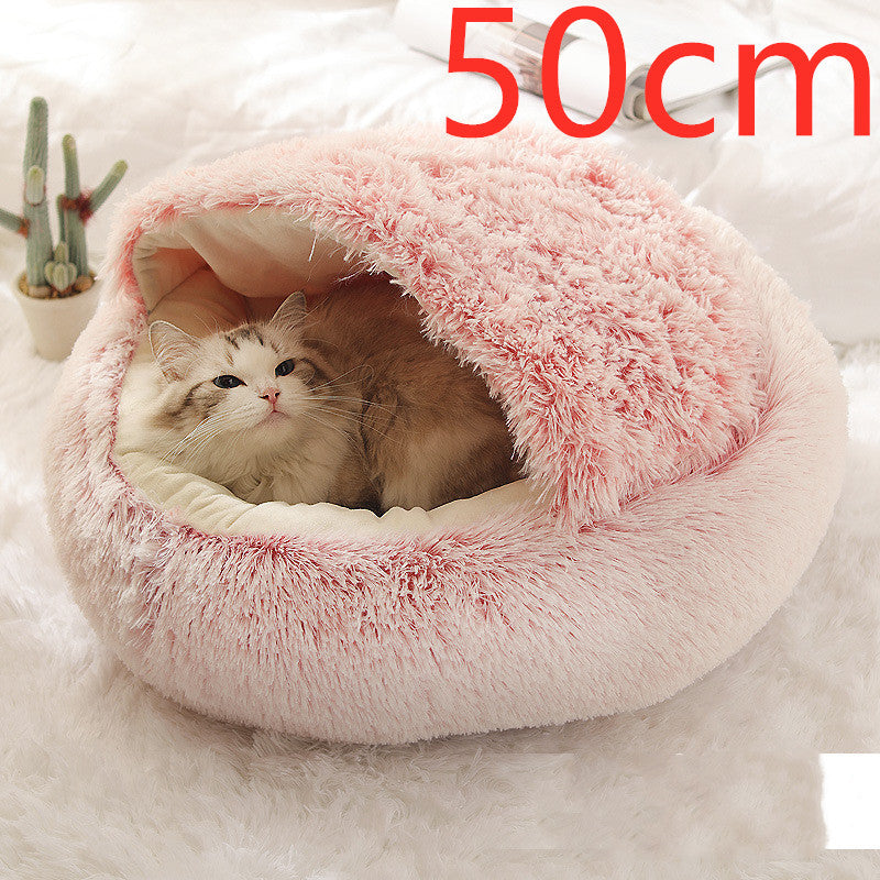 2 In 1 Soft Long Plush Bed