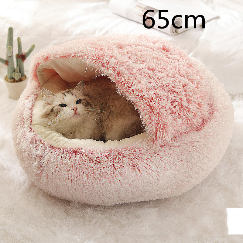 2 In 1 Soft Long Plush Bed