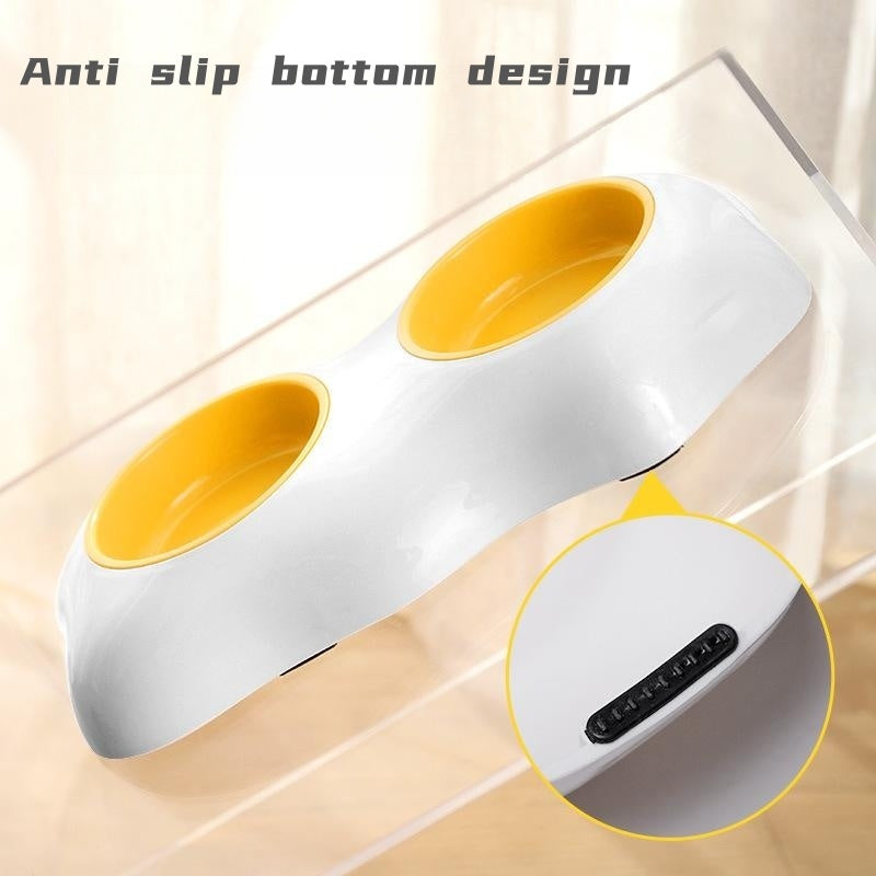 Egg-shaped Pet Bowl Drinking Water Bowl