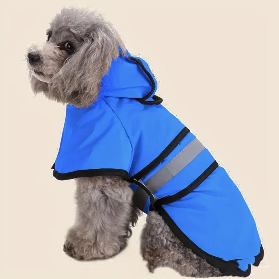 Pet Raincoat Reflective Dog