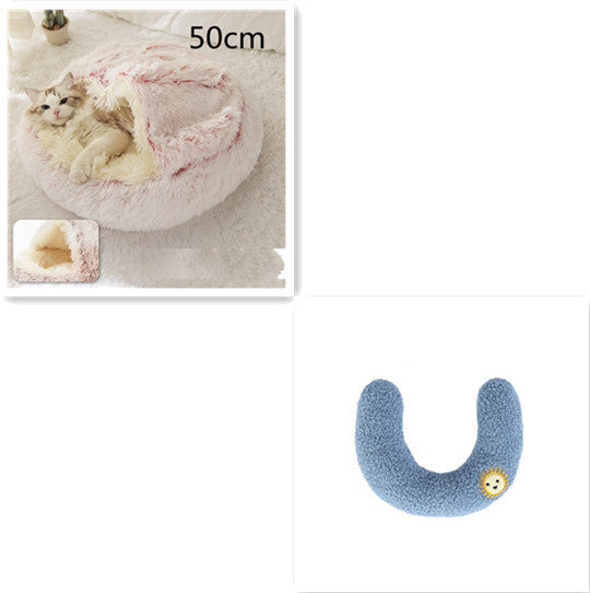 2 In 1 Soft Long Plush Bed