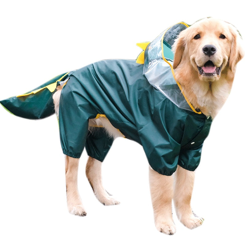 Raincoat All-inclusive Four-legged Suit
