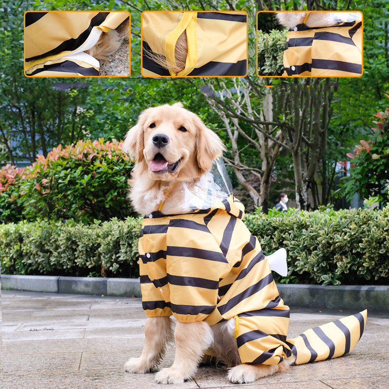 Raincoat All-inclusive Four-legged Suit