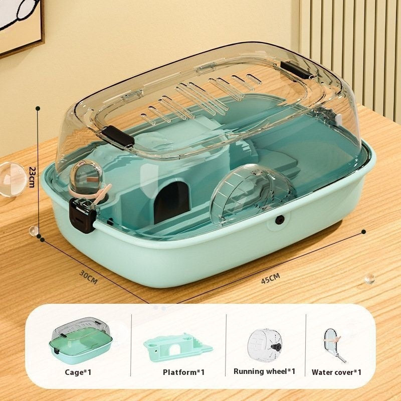 Hamster Oversized Transparent Acrylic Cage