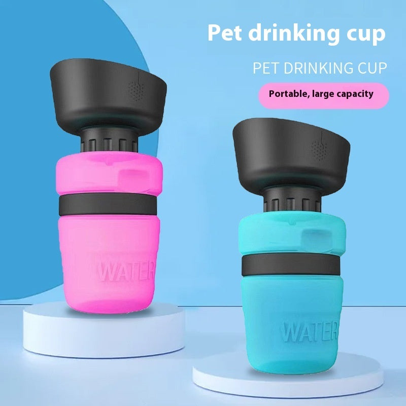 Pet Outdoor Foldable Bottle Dog Travel
