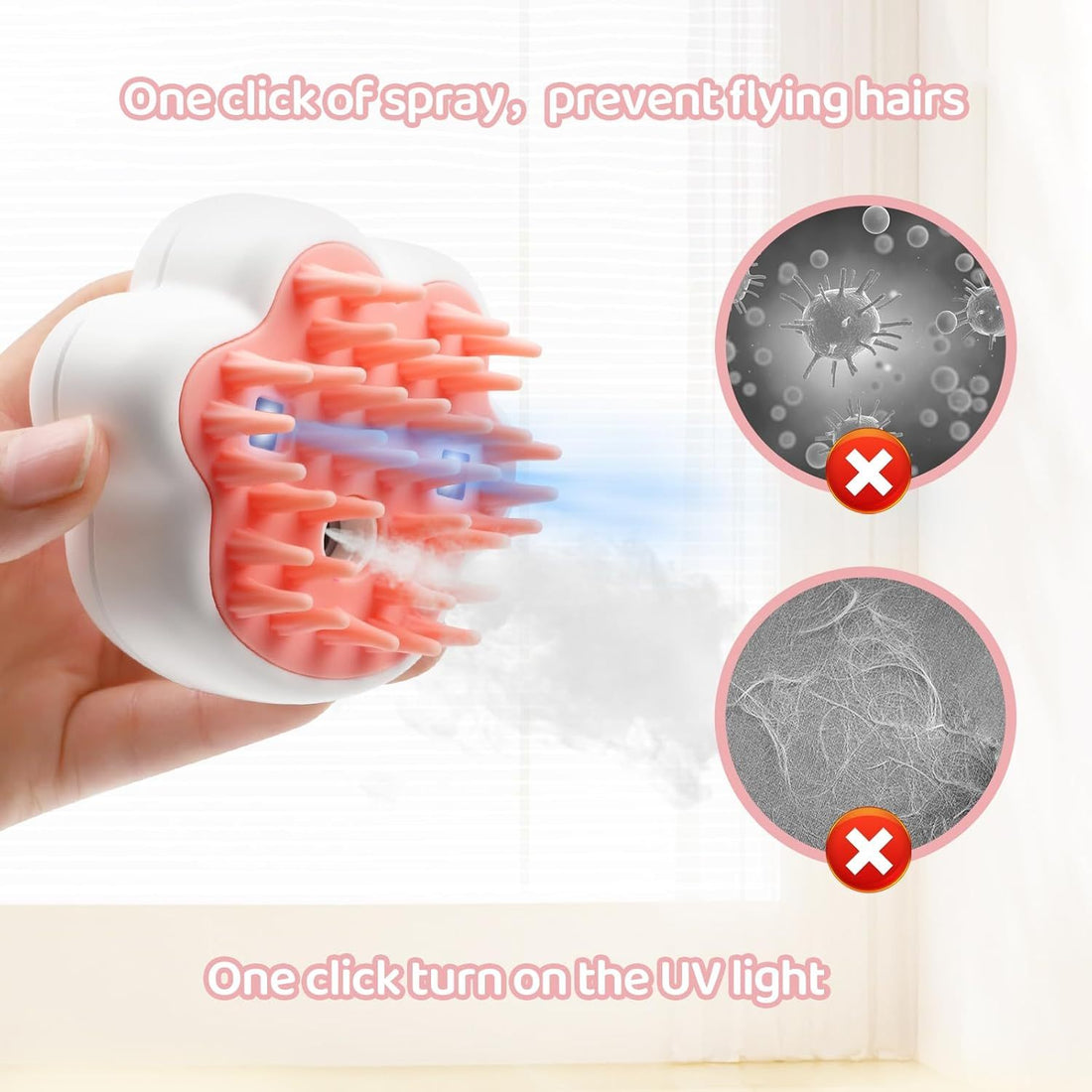 4 In 1 Cat Brush For Removing Hair