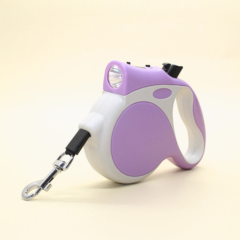 Pet Leashes With Light Retractable Leash