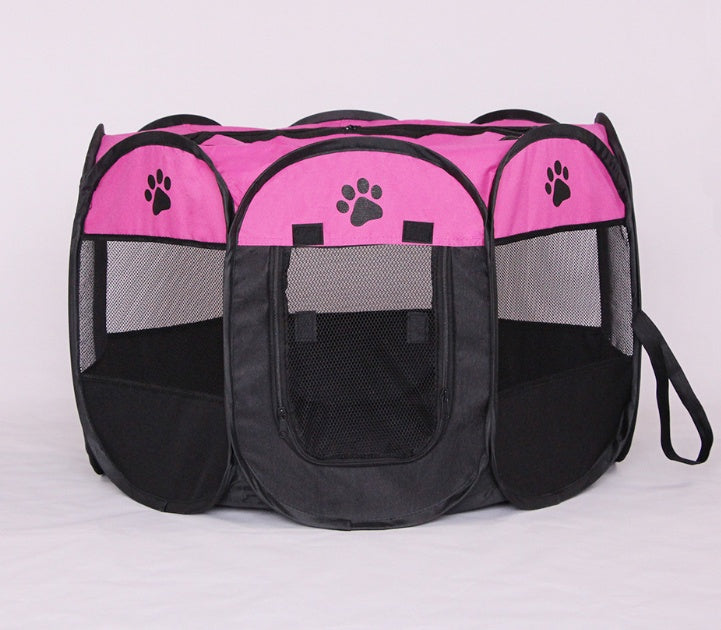 Folding Octagonal Pet Fence Oxford bag