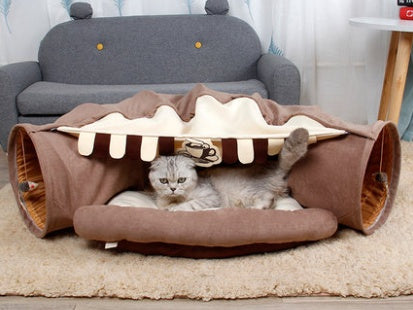 Pet Cats Tunnel Interactive Play