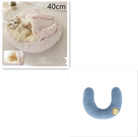 2 In 1 Soft Long Plush Bed
