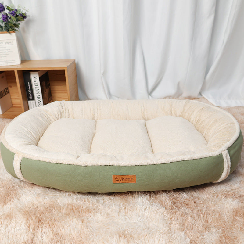 Dog Linen Round Nest Non-slip