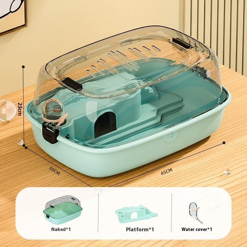 Hamster Oversized Transparent Acrylic Cage