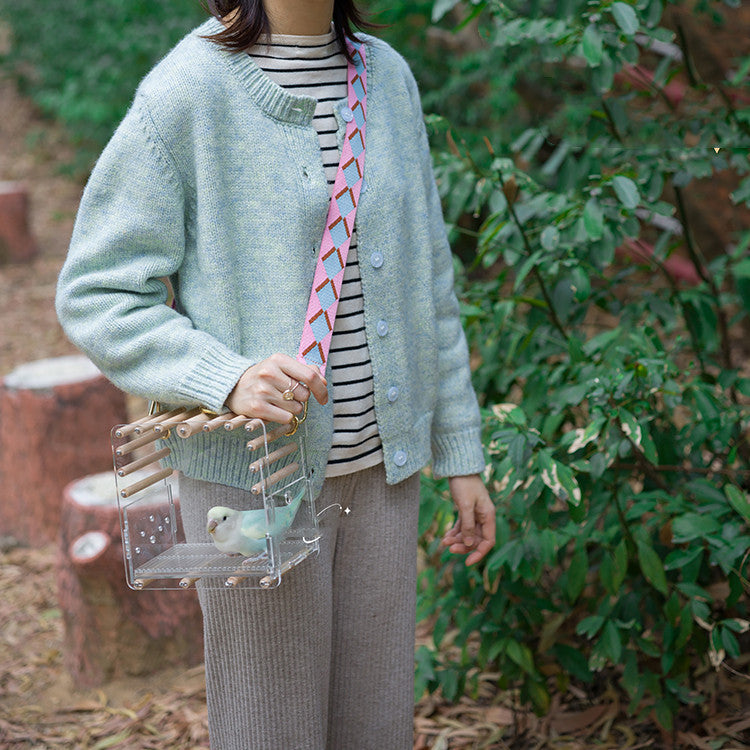 Full Transparent Bird Cage