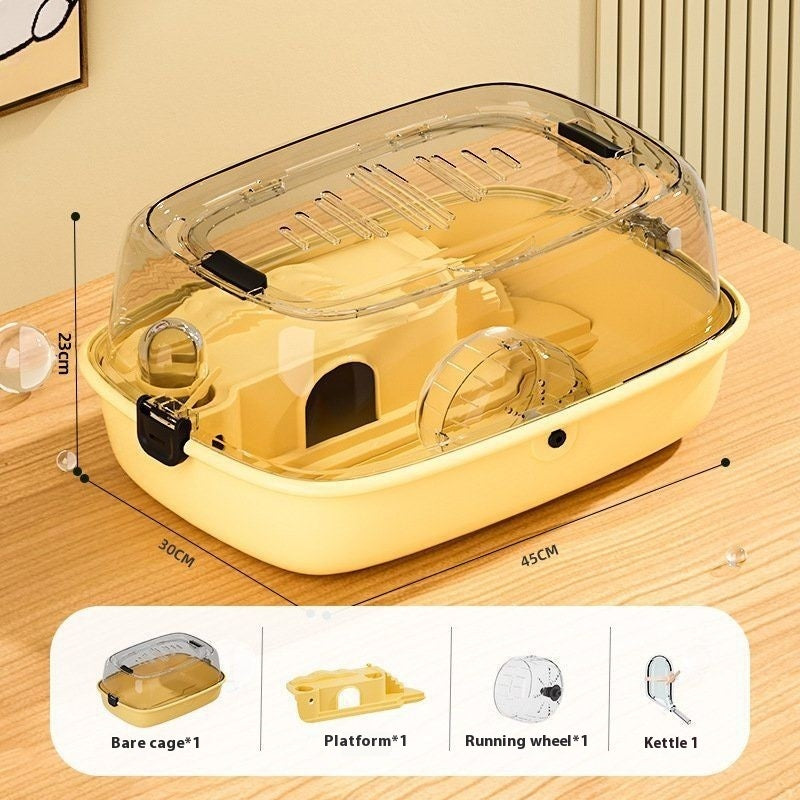 Hamster Oversized Transparent Acrylic Cage