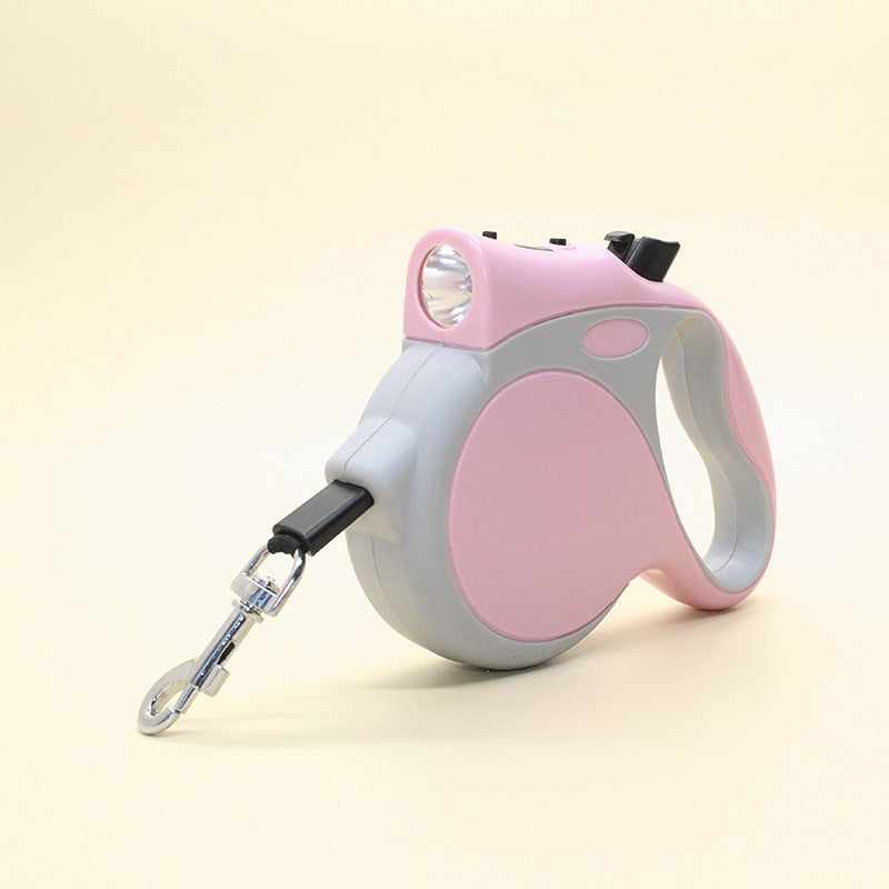 Pet Leashes With Light Retractable Leash