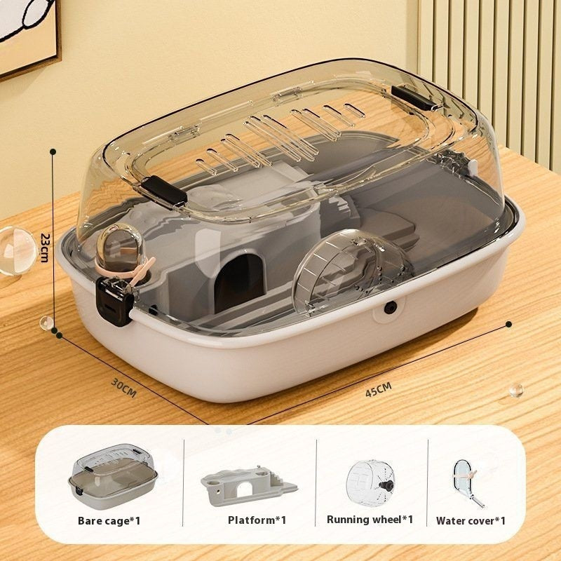 Hamster Oversized Transparent Acrylic Cage