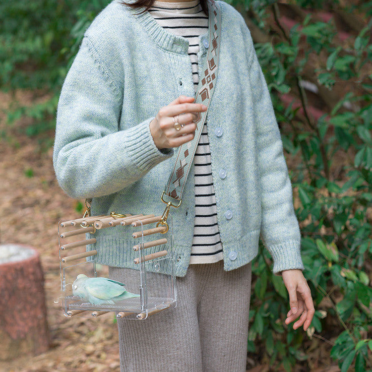 Full Transparent Bird Cage