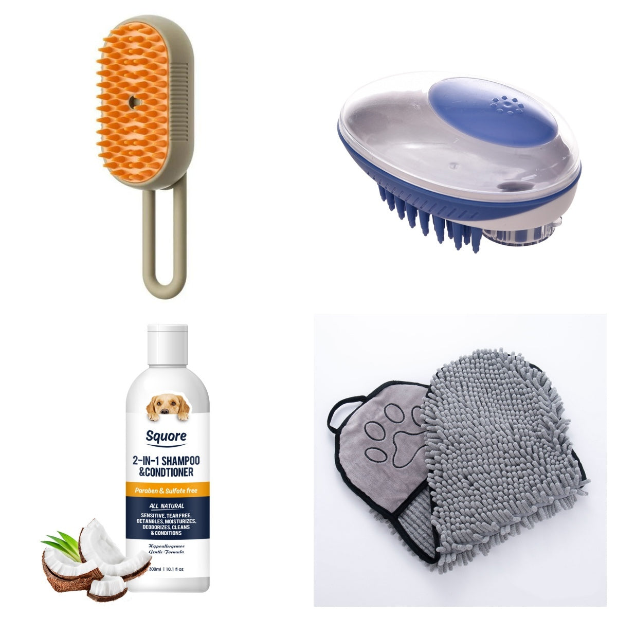 Cat Steam Brush 3 In 1 Electric Spray